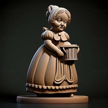 3D model Little My Maid game (STL)